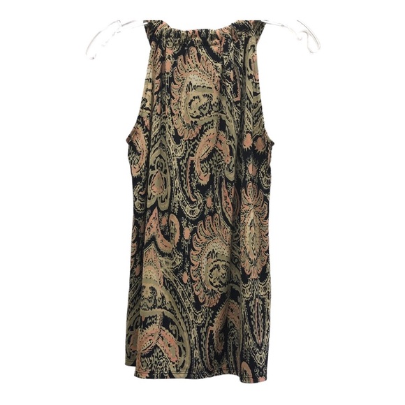 Axcess Women’s Size S Blouse Tank Multicolor Sleeveless - Picture 2 of 11